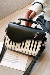 Piano Notes Embroidery Sweet Classic Lolita Shoulder Bag 3 Colors